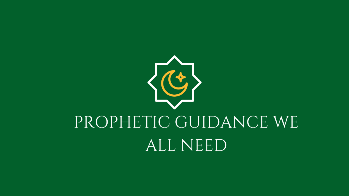 Prophetic guidance we all need