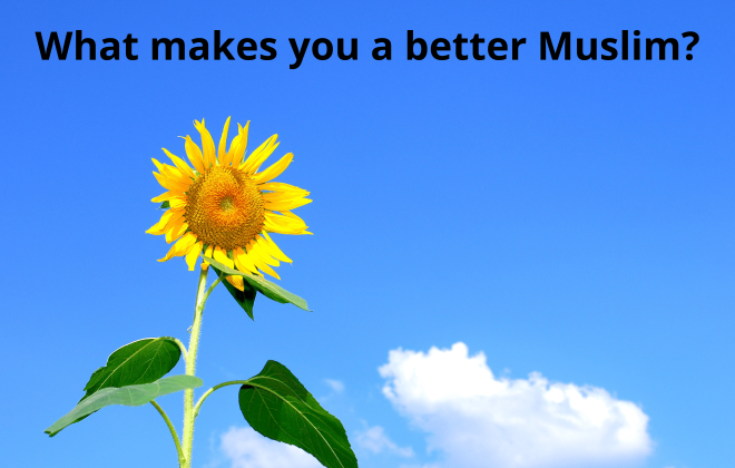 What makes you a better Muslim?