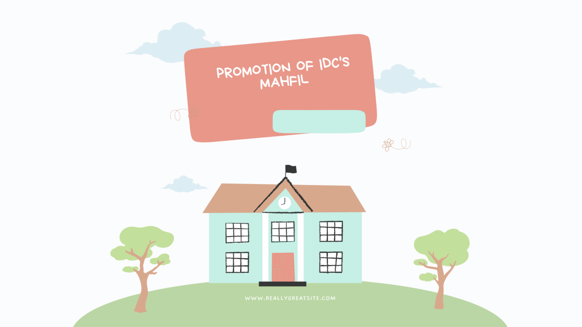 Promotion of IDC's mahfil