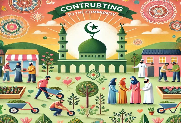 contribute to your community as a Muslim