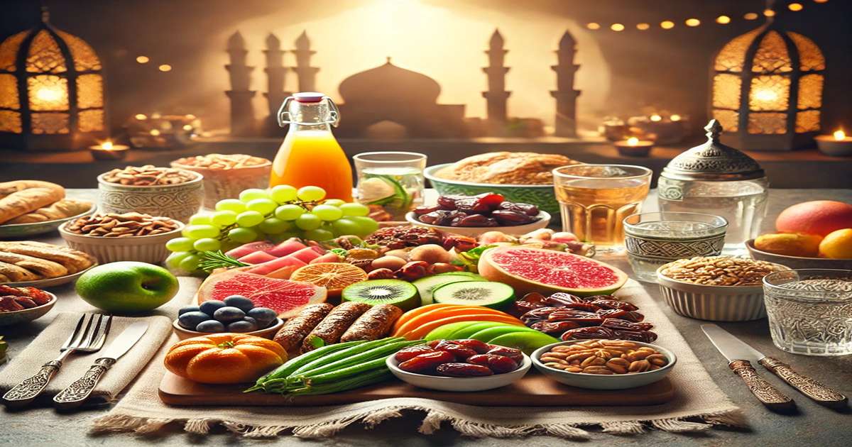 The best foods for a healthy Iftar