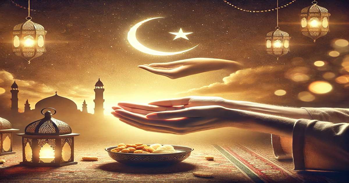 The relationship between fasting and charity