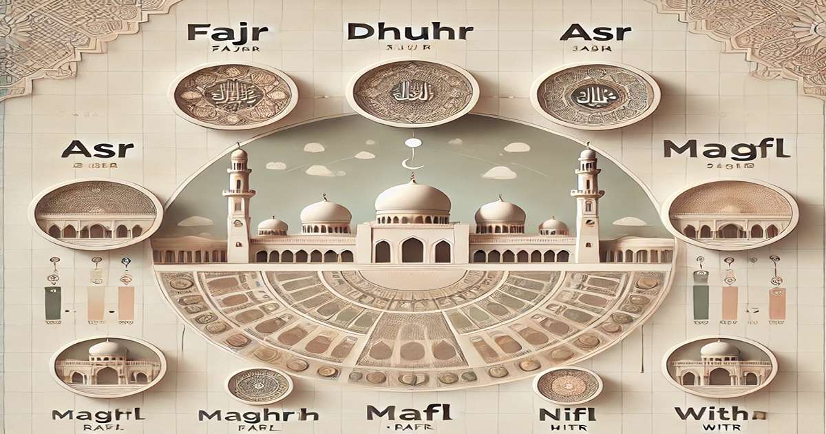How Many Rakats Are in Each Salah