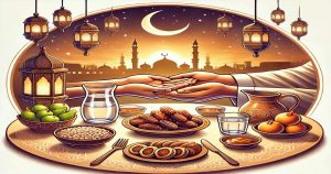 The rewards of feeding a fasting person